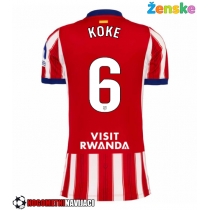 Ženske Nogometnih dresov Atletico Madrid Koke #6 Domači 2026-27 Kratki rokavi